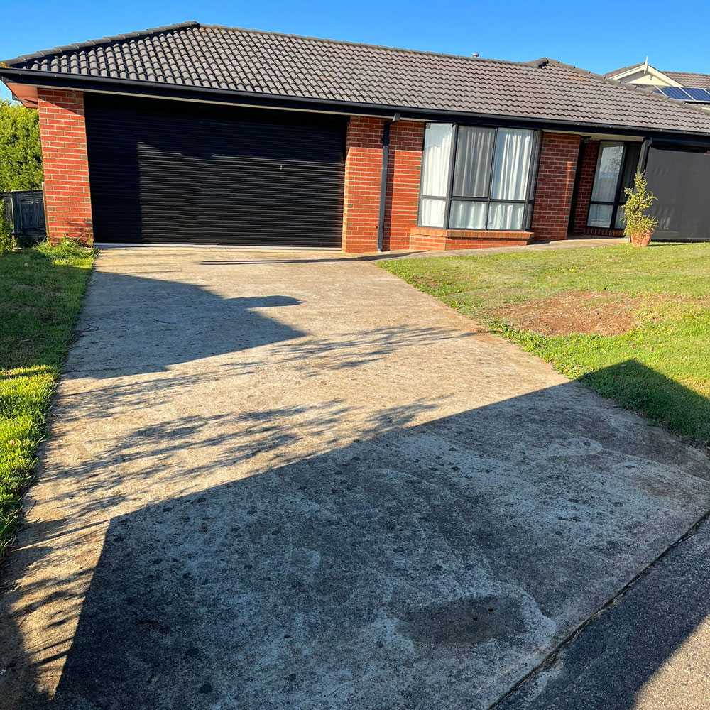 driveway resurfacing before